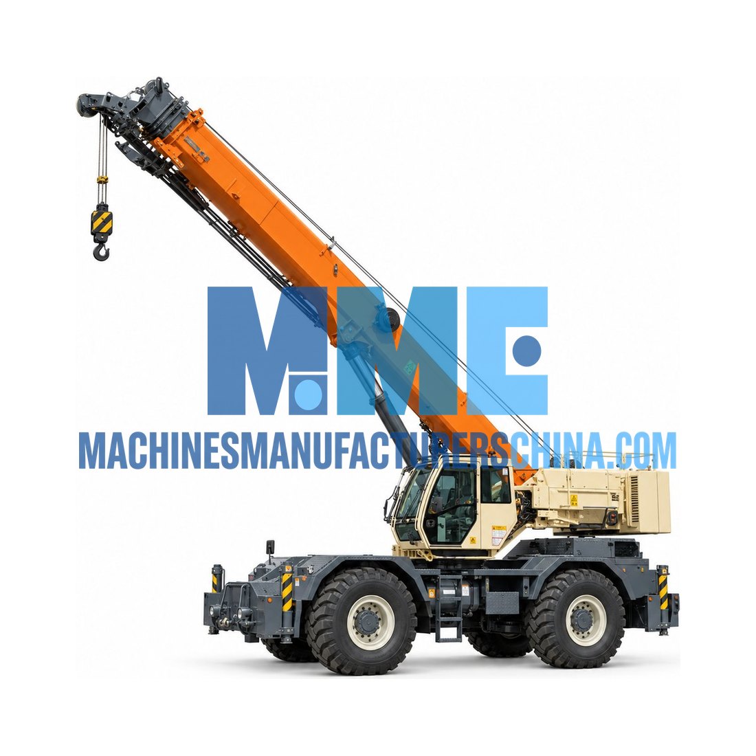 Construction 25 Ton Mobile Cranes — Construction Machinery