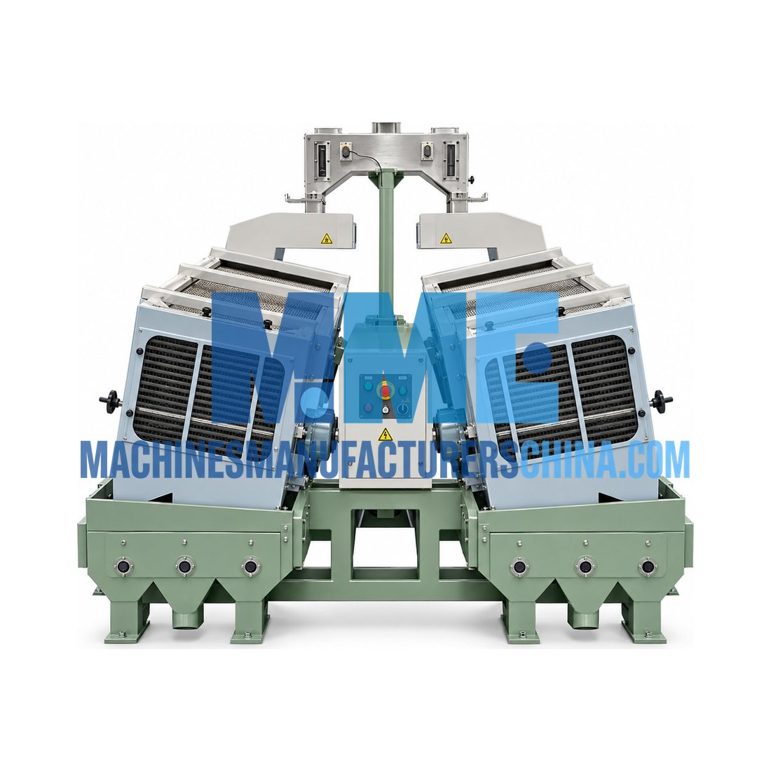 6t-12t Per Day Double Body Paddy Rice Separator Machine — Agro Processing Machines