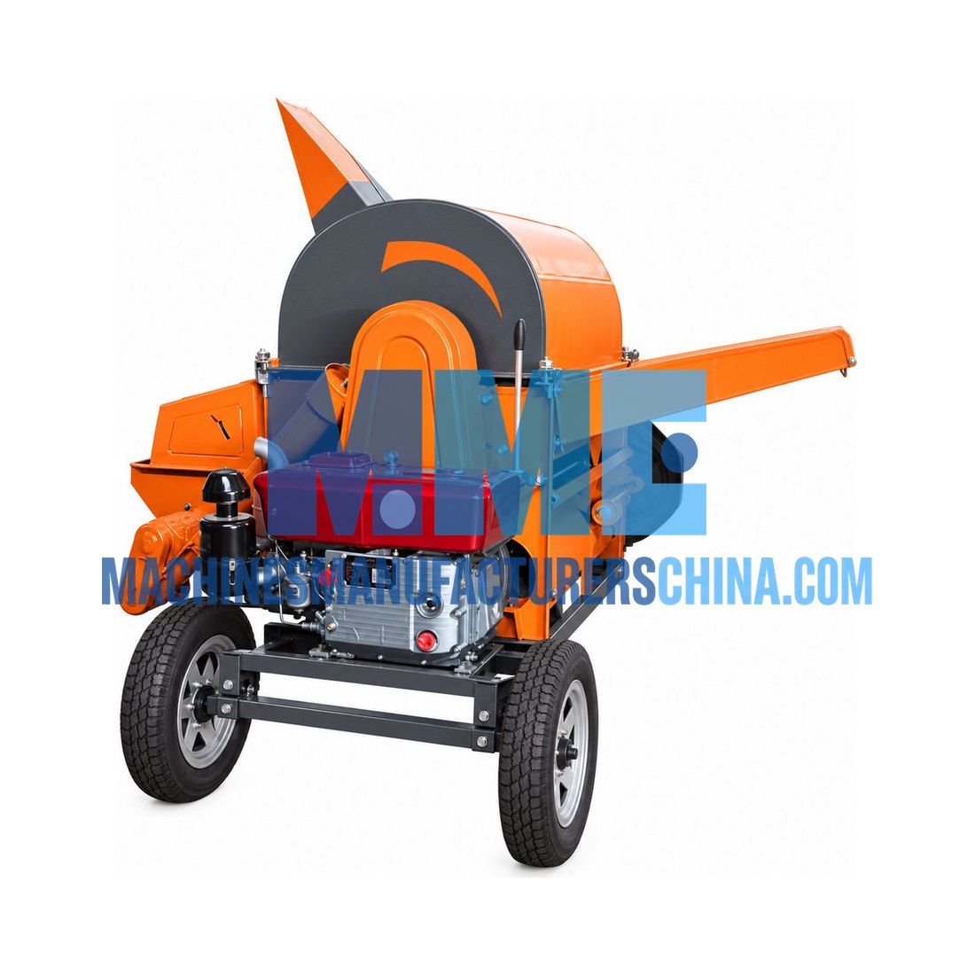 Agricultural Mahcinery with Diesel Engine Wheat Paddy Thresher — Agro Processing Machines