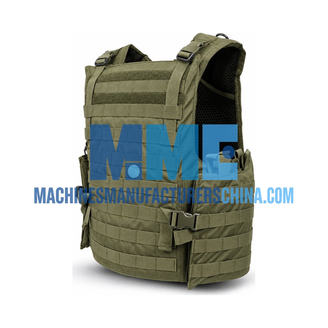 Army 6.5kg Side Opening Military Grade Bulletproof Vest With Foam Padded Shoulder Straps — Army Equipment