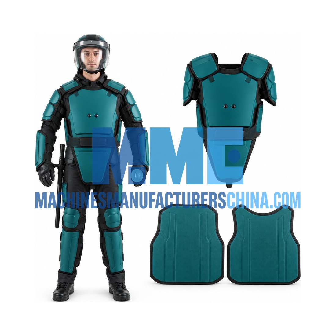 Army Security Anti Riot Armour Anti - Impact Fire Retardant Material For Incendiary Attacks — Army Equipment