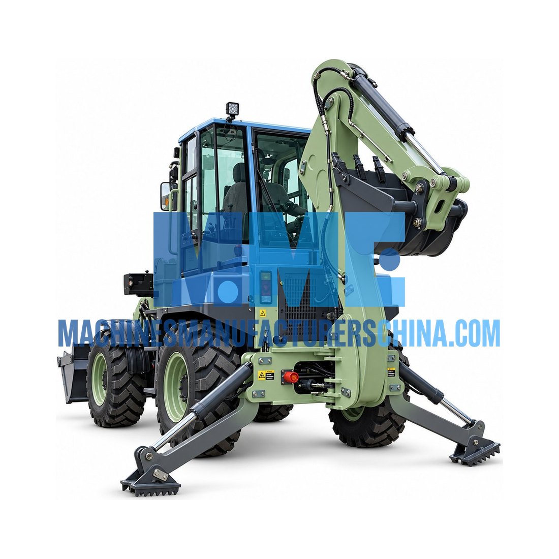 Construction Articulated Backhoe Loaders — Construction Machinery