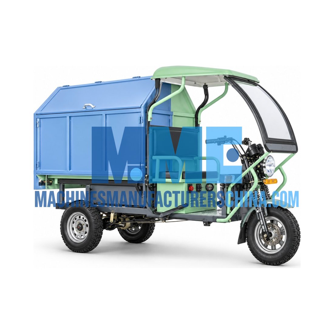 Battery Garbage Loader — Electric Three-Wheelers