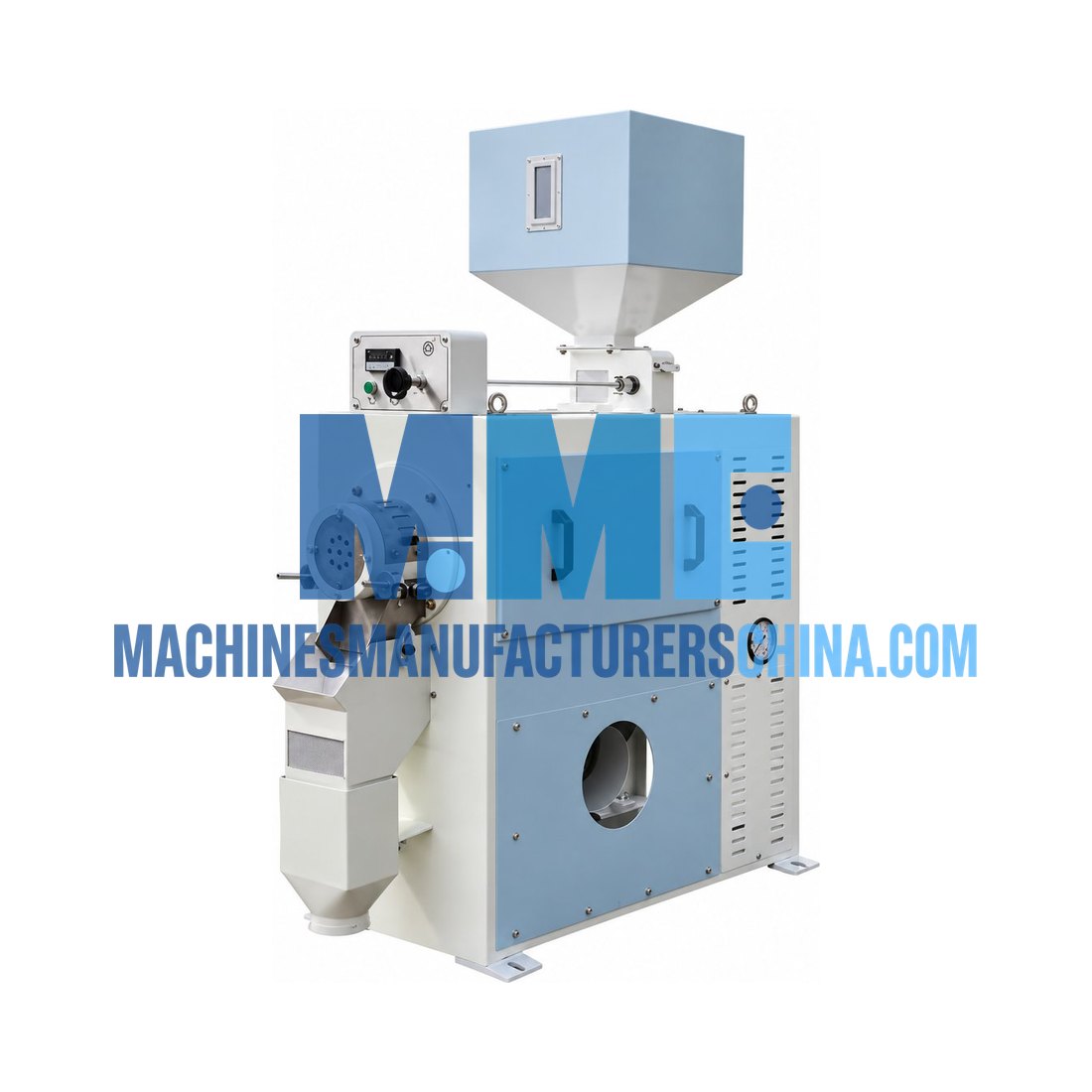 Capacity 2-3t/H Emery Roller Whitener Machine — Agro Processing Machines