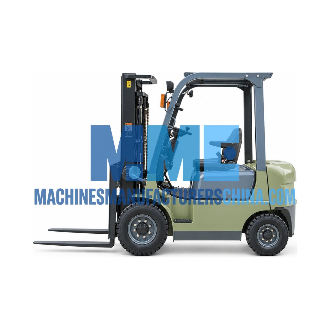 Construction 1 Ton Gasoline Forklift Truck — Construction Machinery
