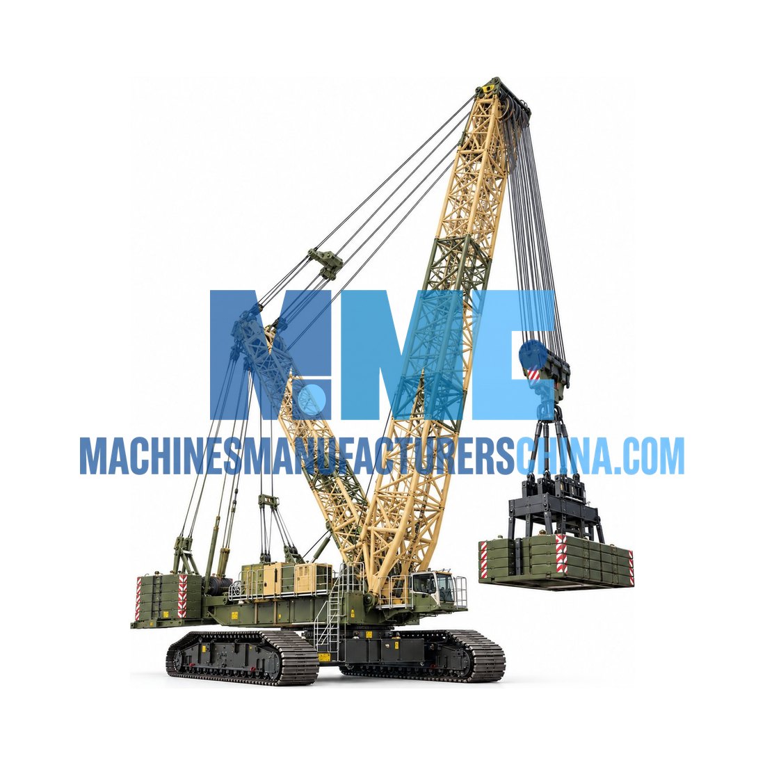 Construction 1250 Ton Crawler Crane — Construction Machinery