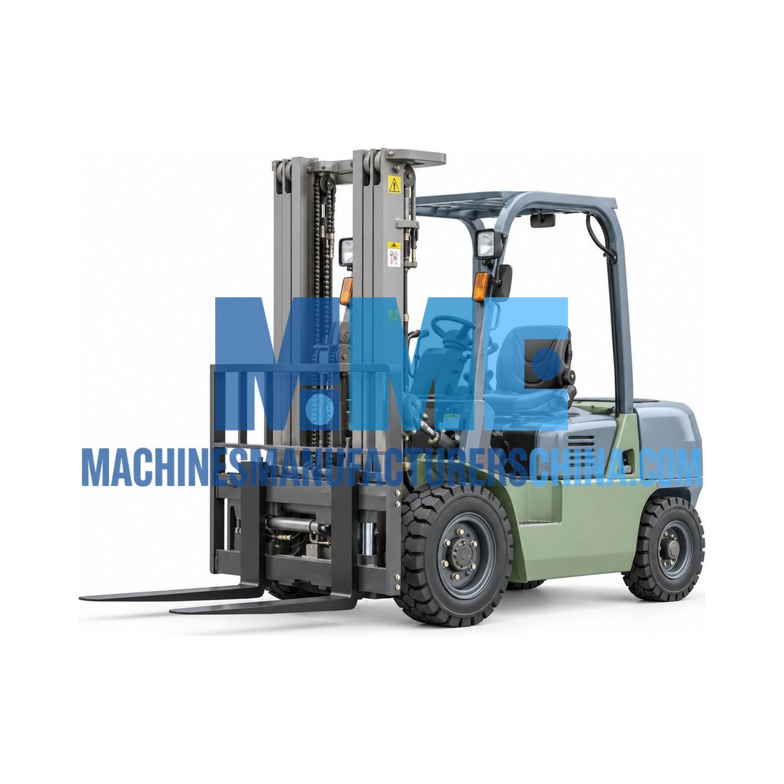 Construction 1.5 Ton Gasoline Forklift Truck — Construction Machinery