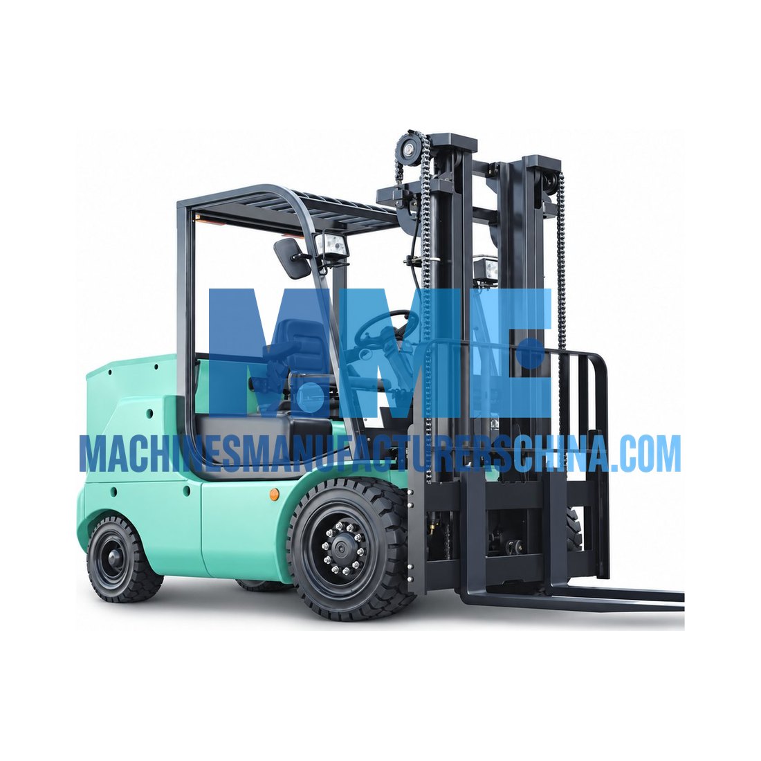 Construction 2 Ton Gasoline Forklift Truck — Construction Machinery