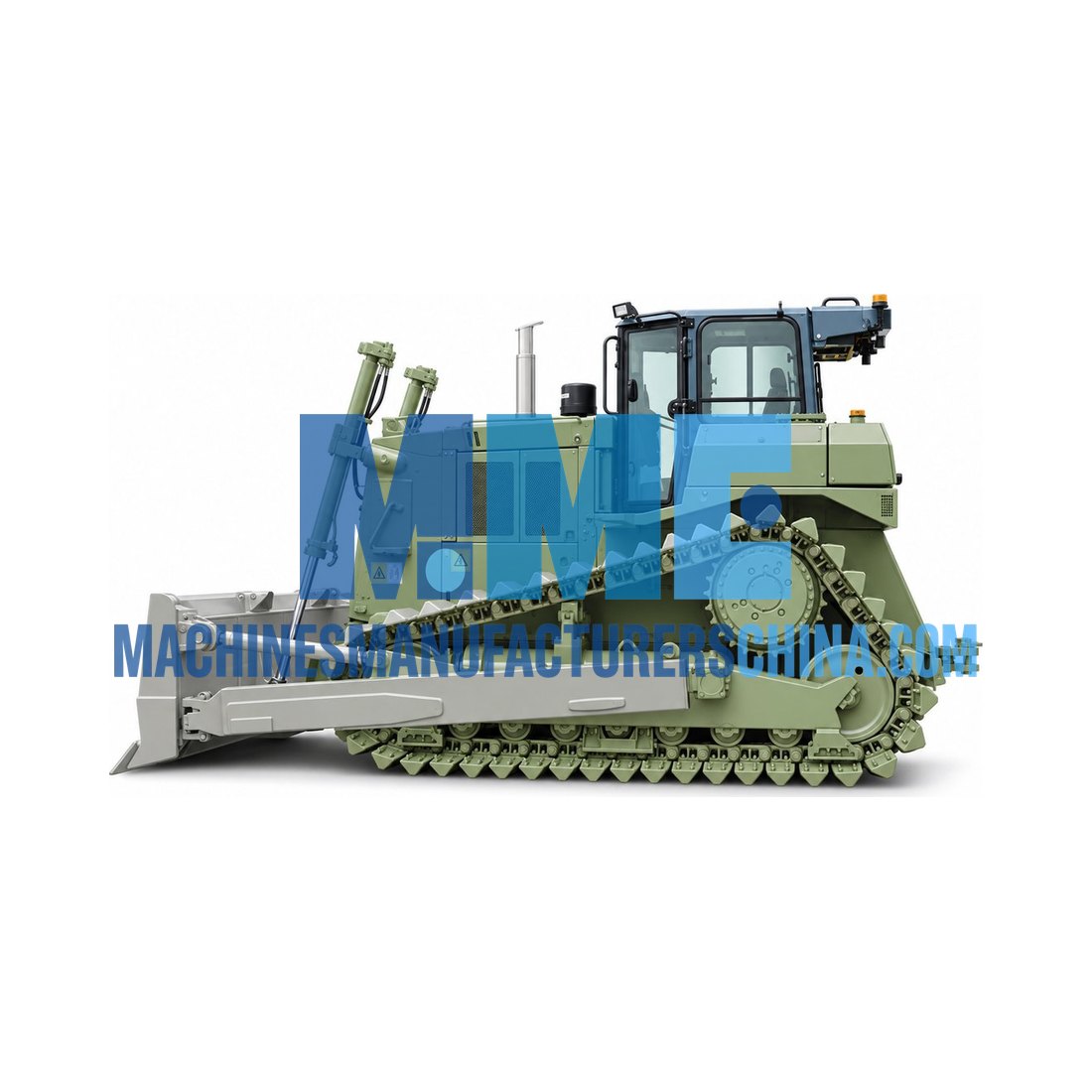 Construction 230HP Elevated Sprocket Swamp Bulldozers — Construction Machinery