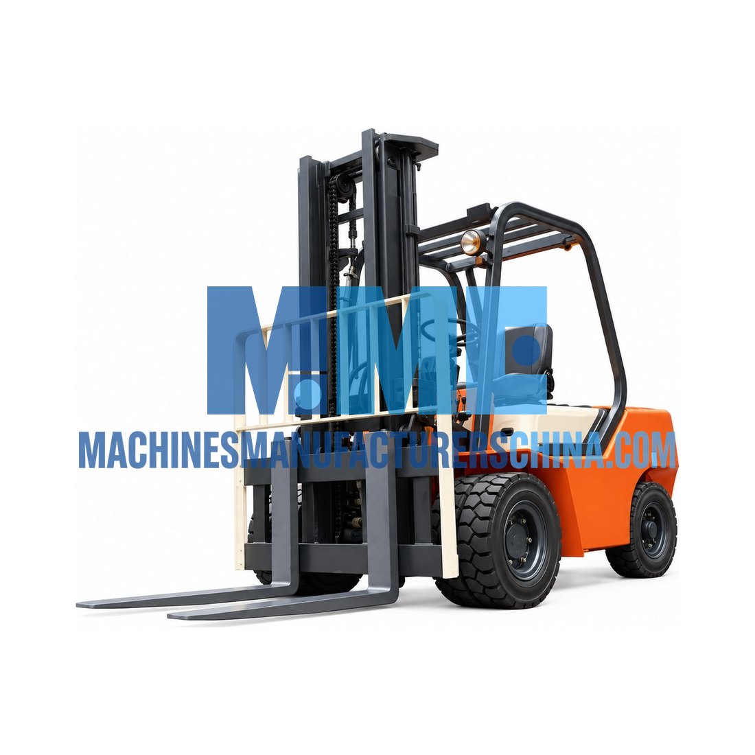 Construction 3 Ton Battery Forklift Truck — Construction Machinery