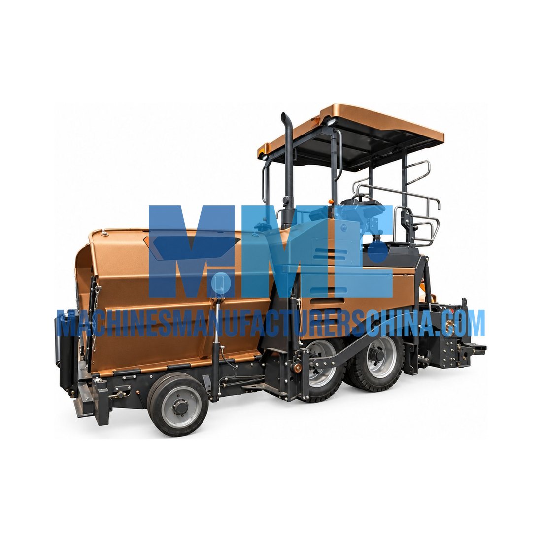 Construction 4.5m Wheeled Asphalt Pavers — Construction Machinery