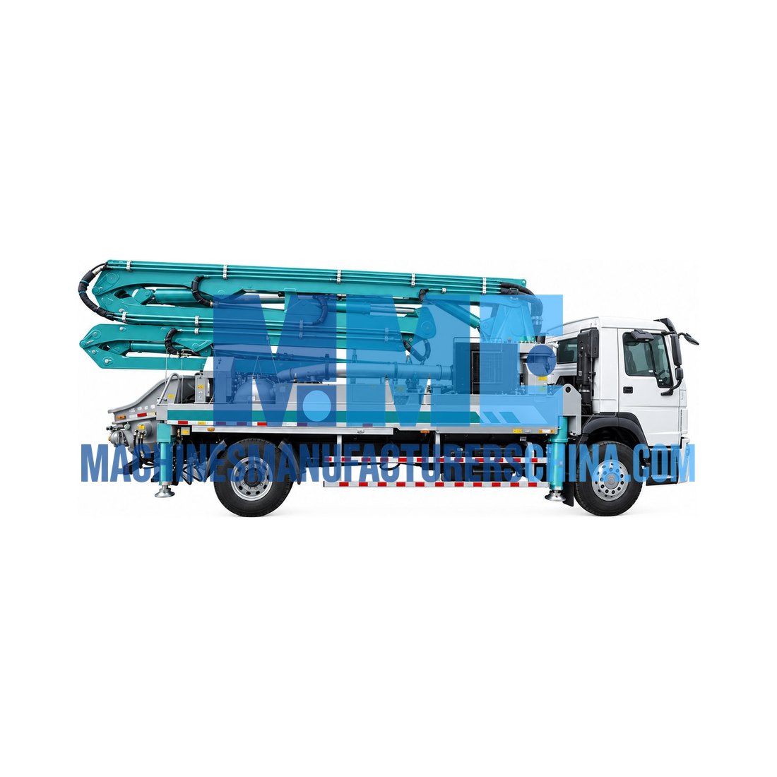Construction 55m Concrete Pump Trucks — Construction Machinery