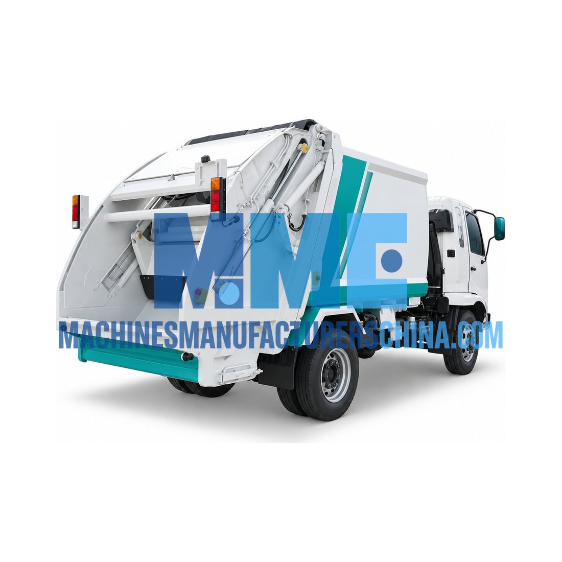 Construction 5m3 Garbage Compactor Trucks — Construction Machinery
