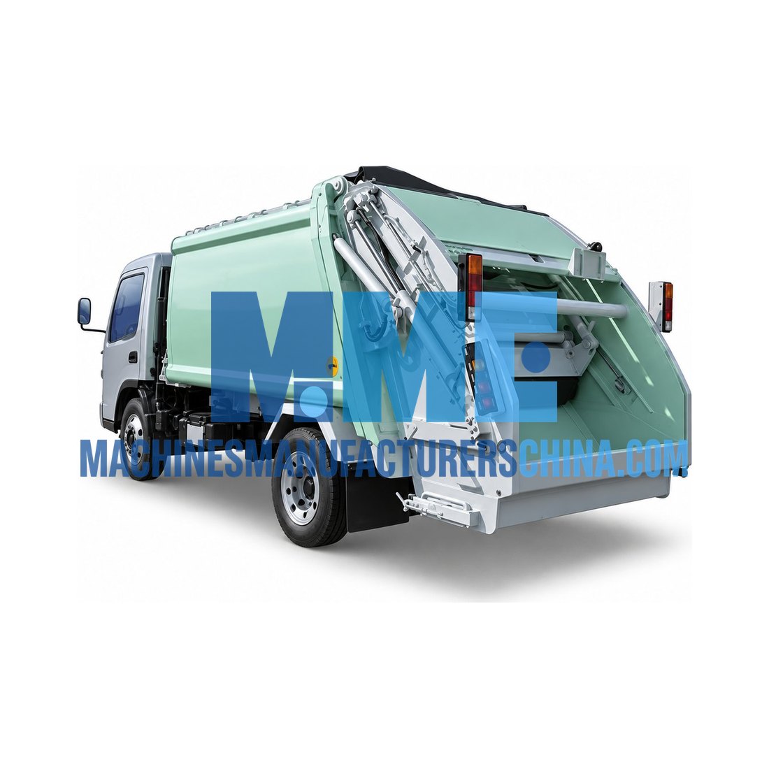 Construction 7m3 Garbage Compactor Trucks — Construction Machinery