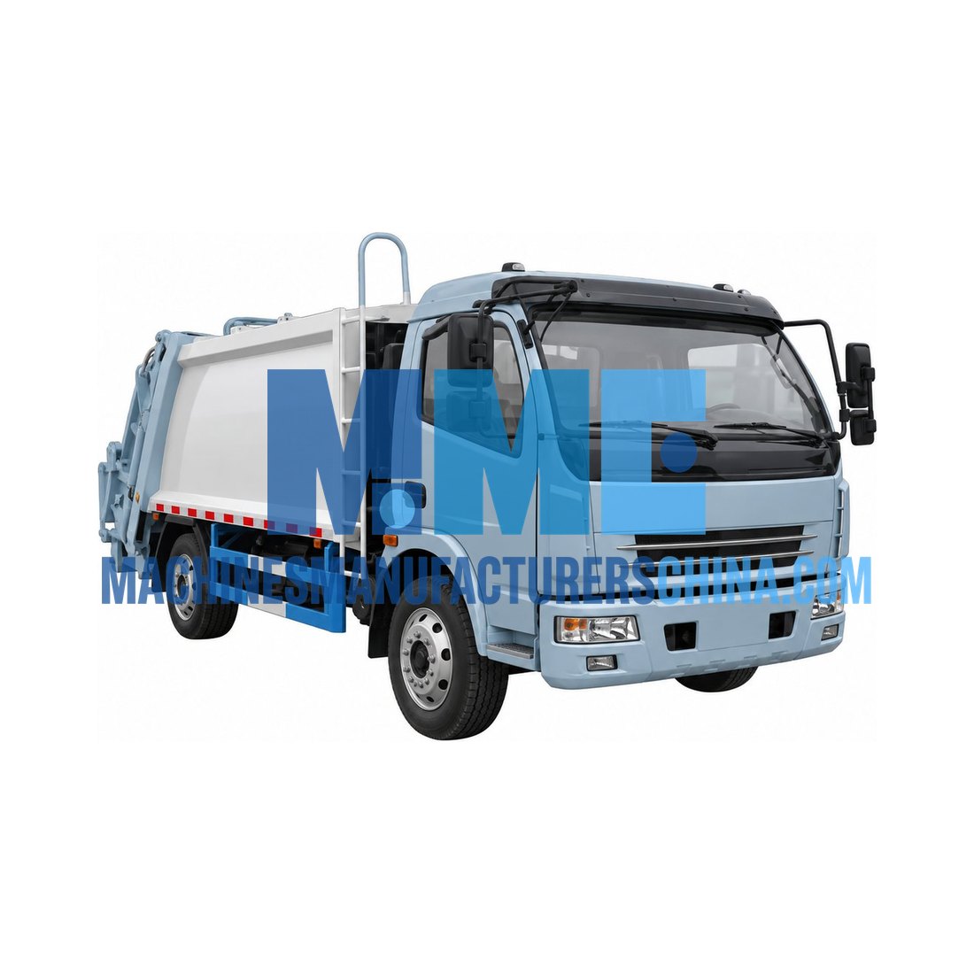 Construction 8m3 Garbage Compactor Trucks — Construction Machinery