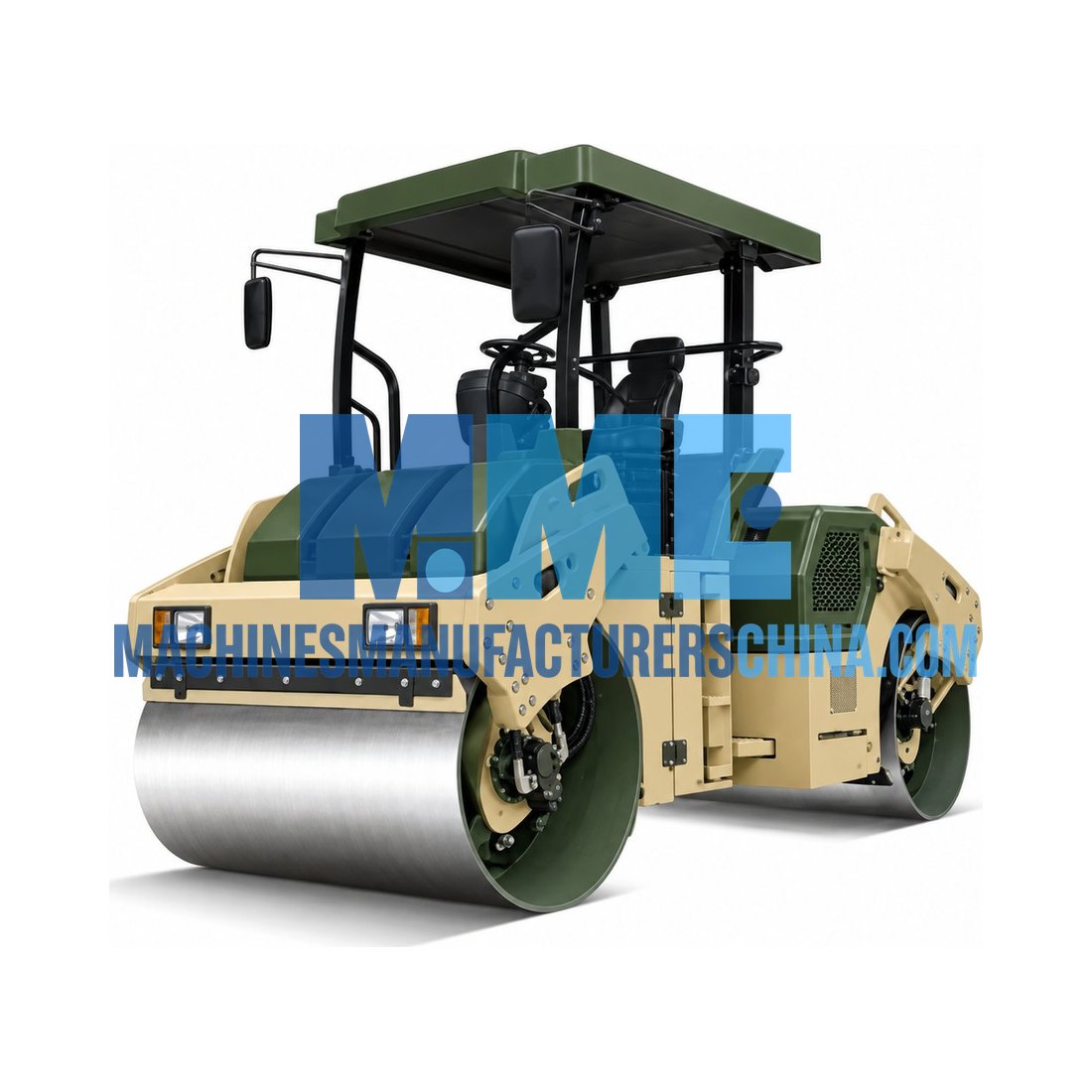 Construction Single Drum Mechanical Driven 12 Ton Vibratory Road Roller — Construction Machinery
