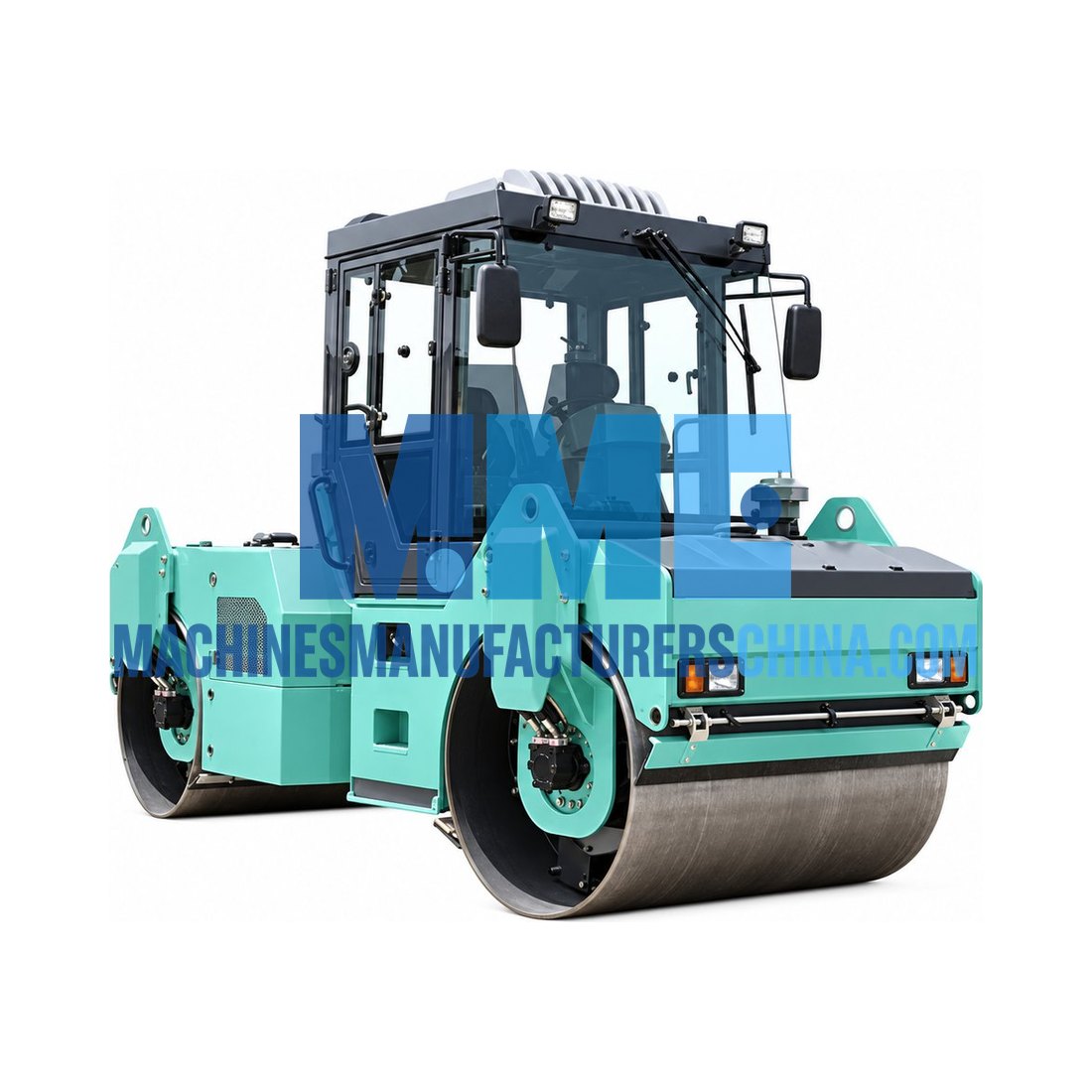 Construction Tandem Drum Full Hydraulic Driven 10 Ton Vibratory Road Roller — Construction Machinery
