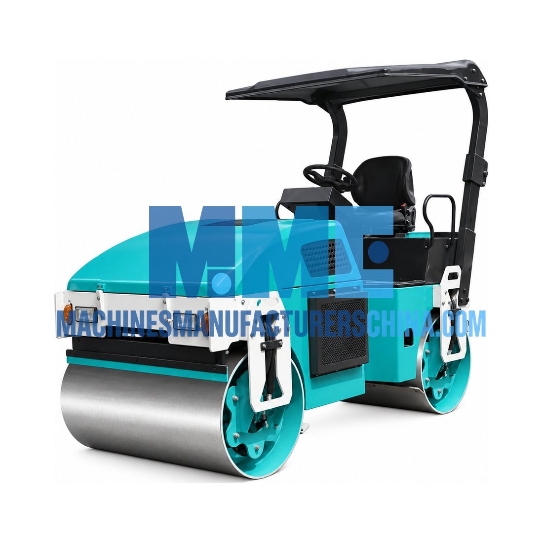 Construction Tandem Drum Full Hydraulic Driven 3 Ton Vibratory Road Roller — Construction Machinery