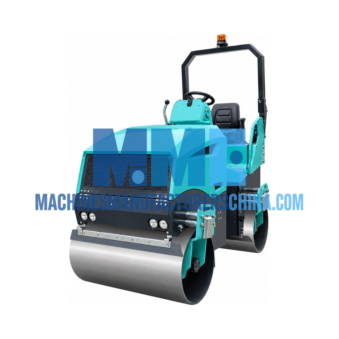 Construction Tandem Drum Mechanical Driven 3 Ton Vibratory Road Roller — Construction Machinery