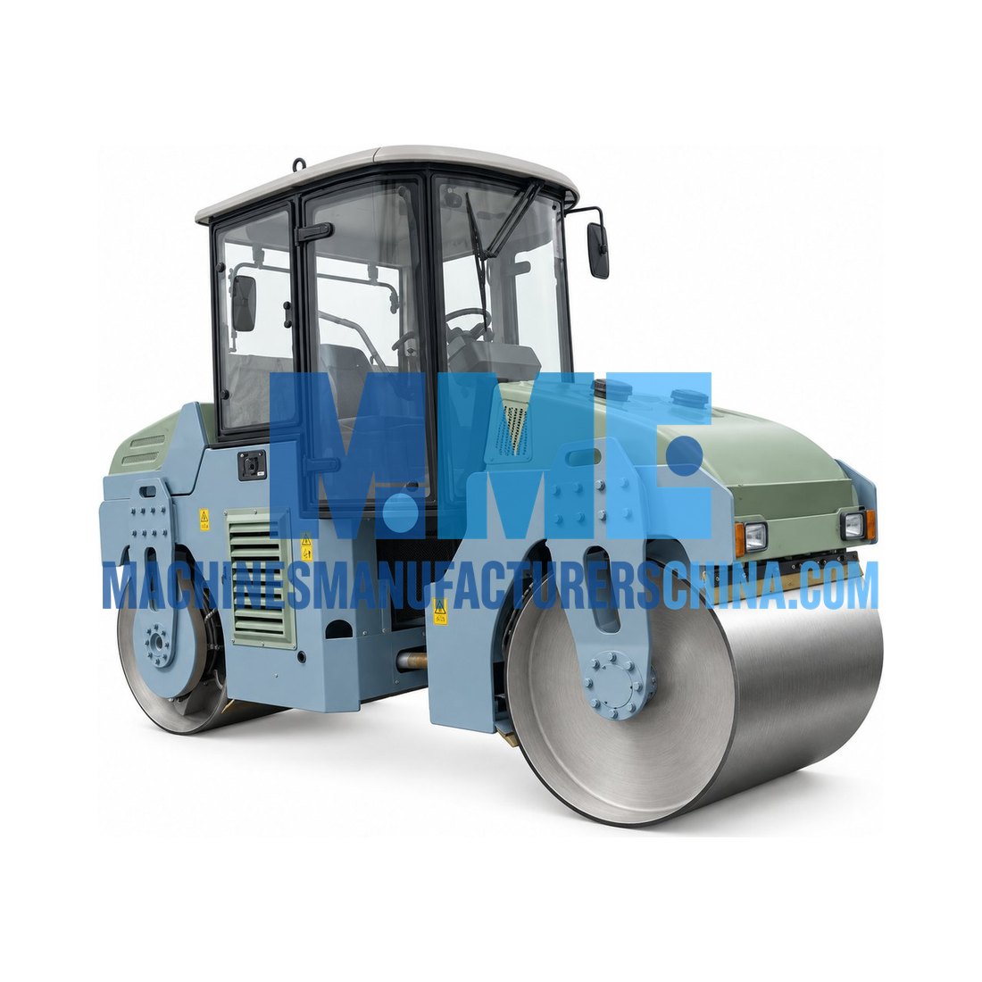 Construction Tandem Drum Mechanical Driven 6 Ton Vibratory Road Roller — Construction Machinery