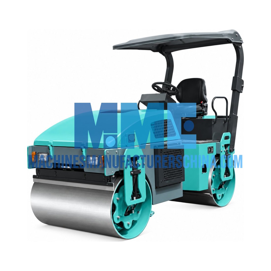 Construction Ton Tandem Drum Mechanical Driven Vibratory Roller — Construction Machinery