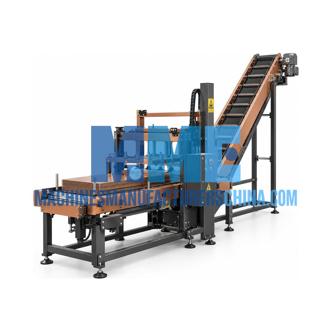 Food Auto Feeding Stacking Conveyor — Food Processing Machines
