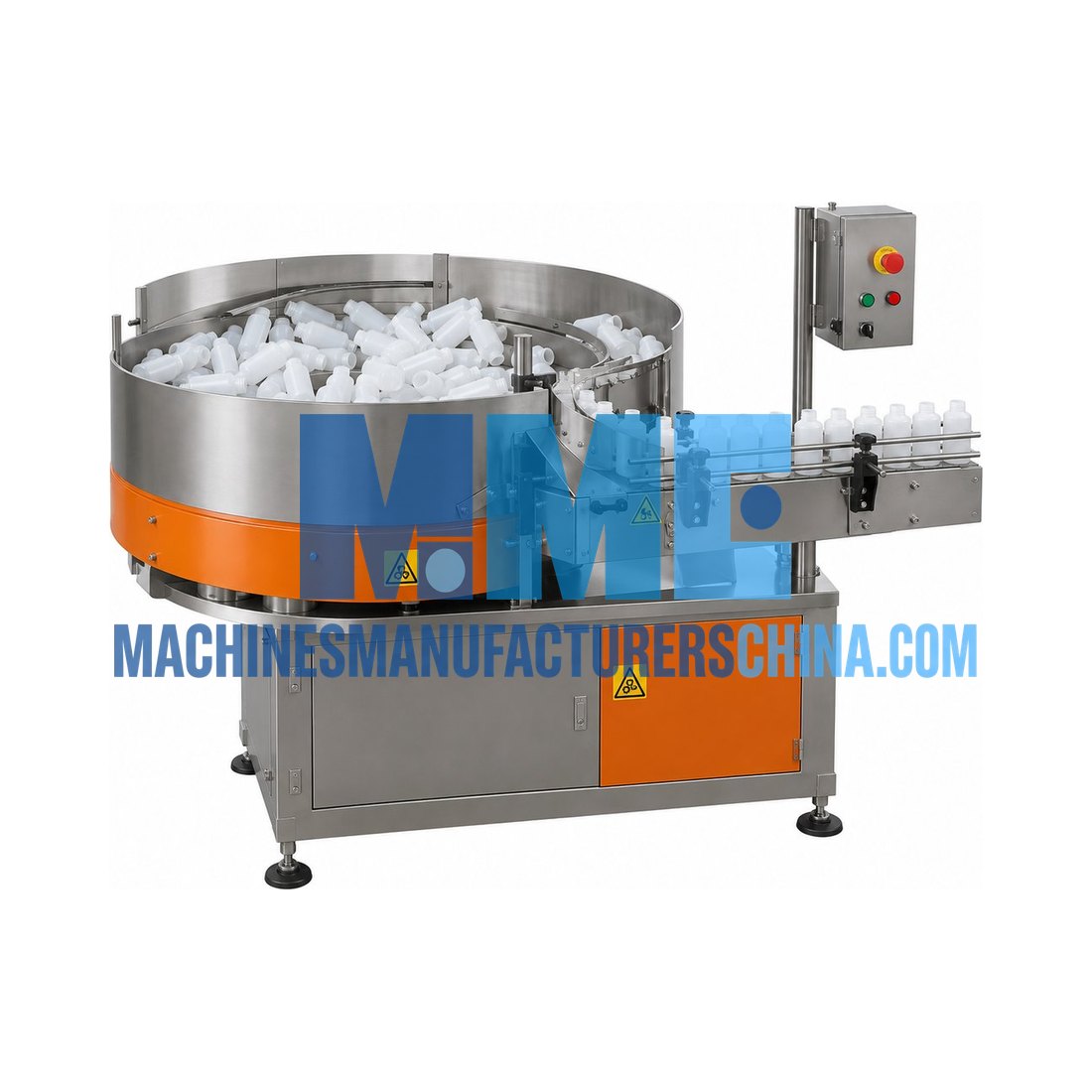 Food Automatic Bottle Unscrambler System — Food Processing Machines