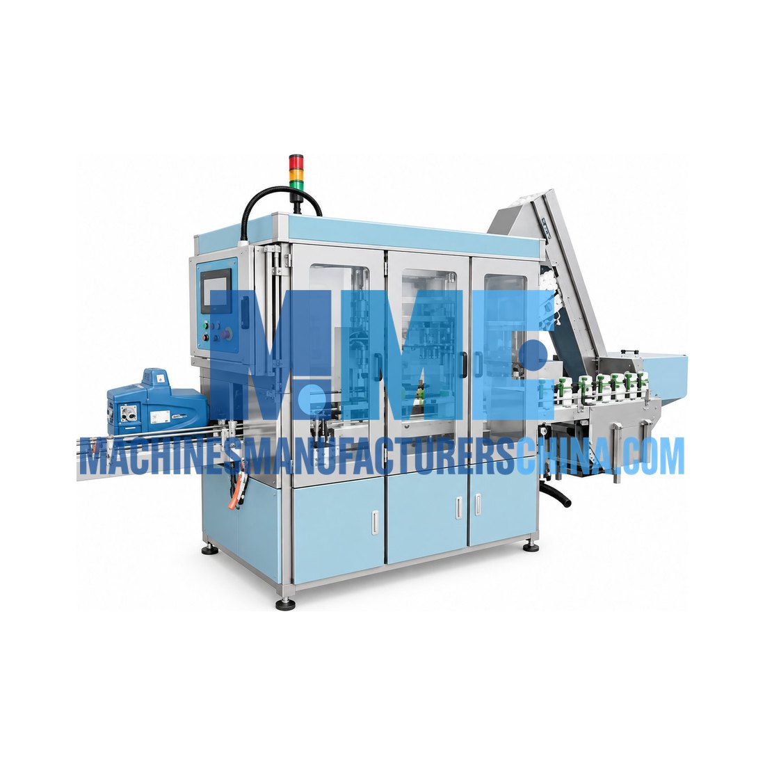 Food Automatic Cap Applicator — Food Processing Machines