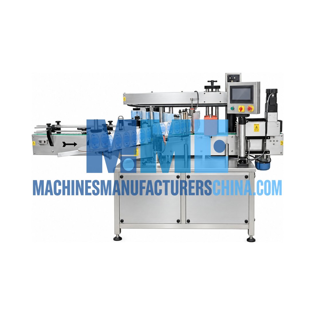 Food Automatic Double Side Sticker Labeling Machine — Food Processing Machines