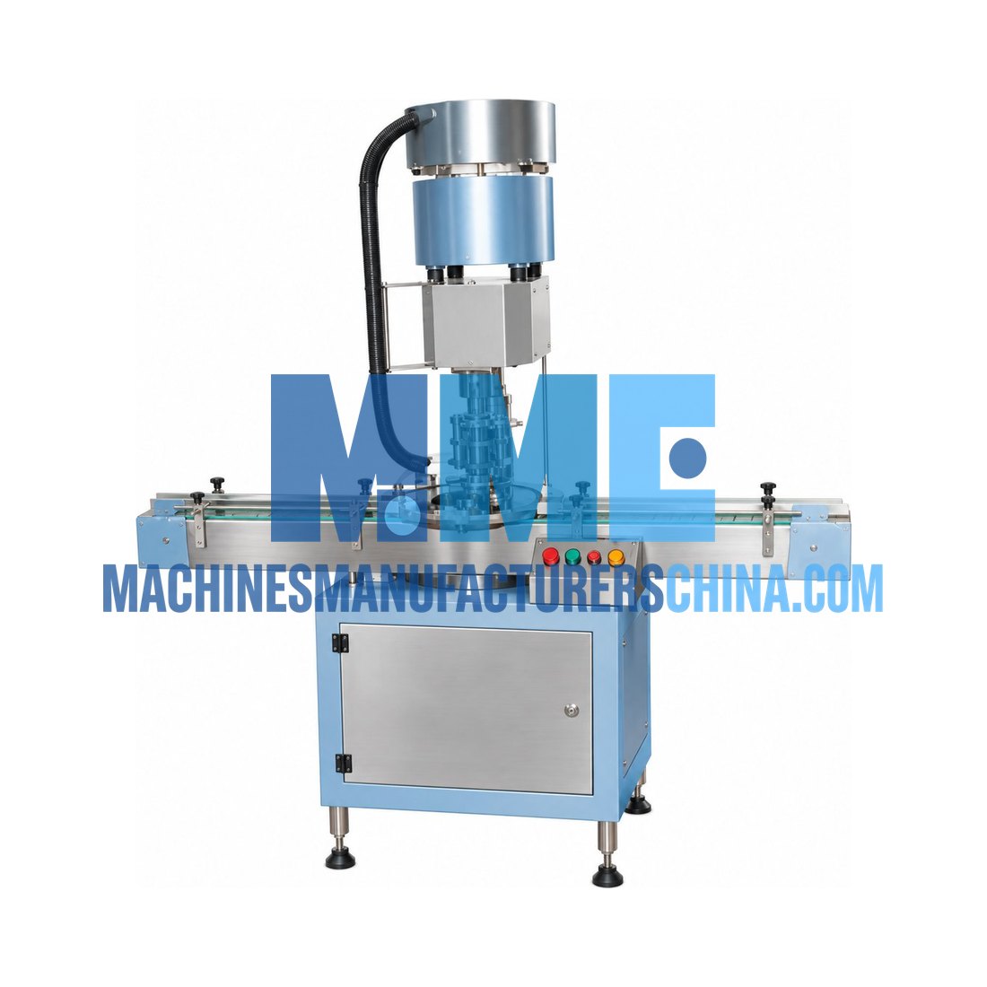 Food Automatic Plastic Metal Cap Locking Machine — Food Processing Machines