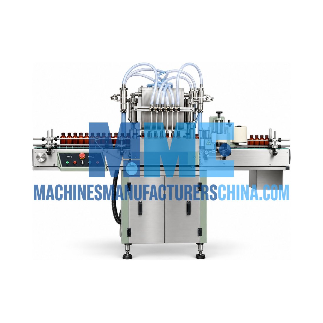 Food Filling and Sticker Labeling Machine — Food Processing Machines