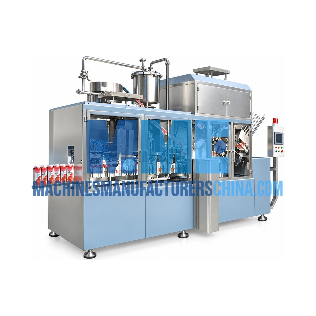 Food Gable Top Carton Filling Machine — Food Processing Machines