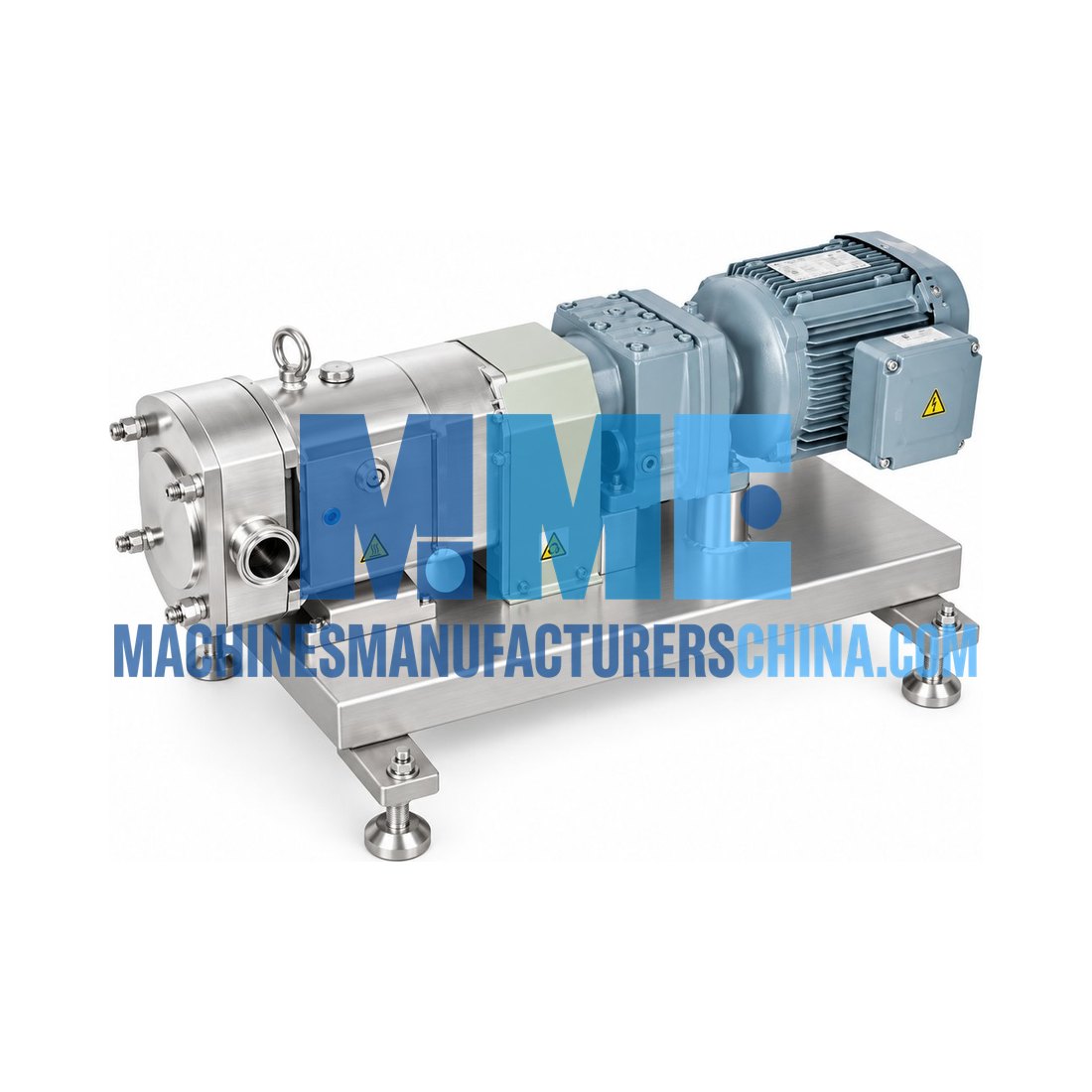 Food Lobe Pump With Heat Jacket — Food Processing Machines