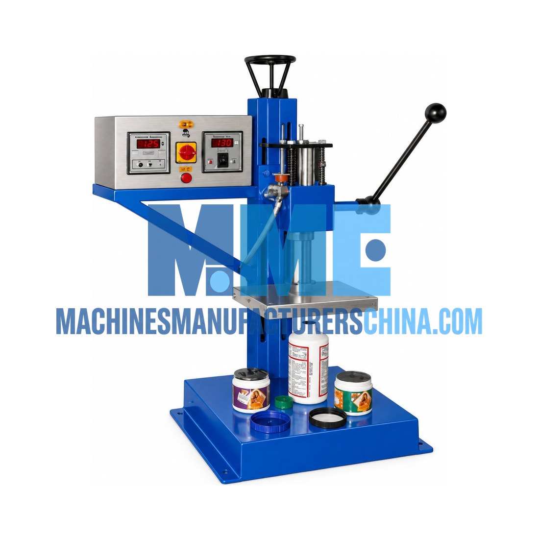 Food Manual Cap Sealing Machine — Food Processing Machines