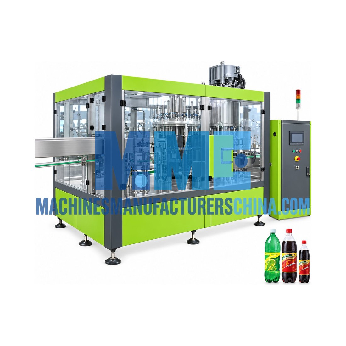 Food Normal Presure Hot Filling Machine 3-In-1 Unit — Food Processing Machines