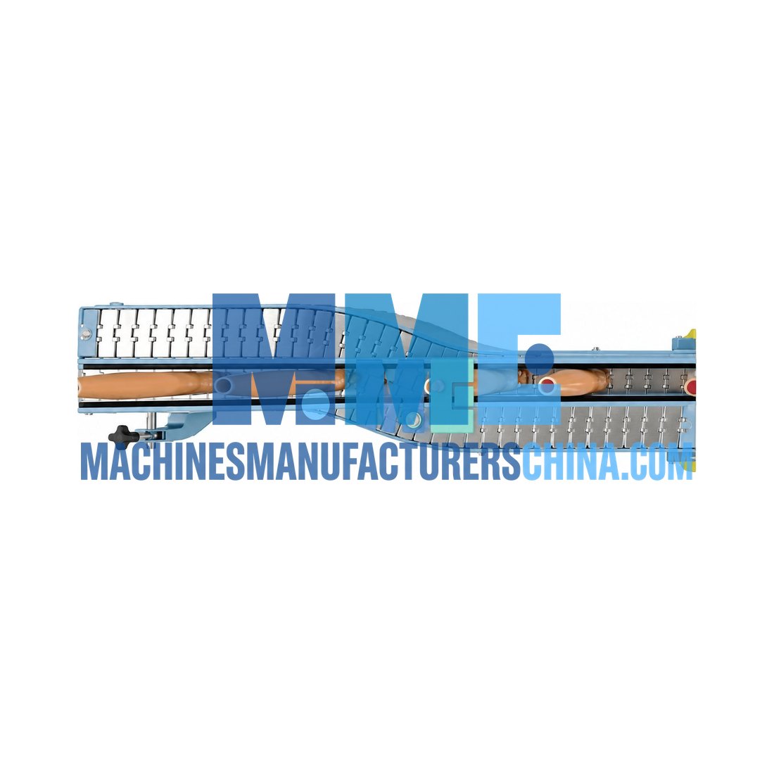 Food Plastic and Stainless Steel Slat Chain Conveyor — Food Processing Machines