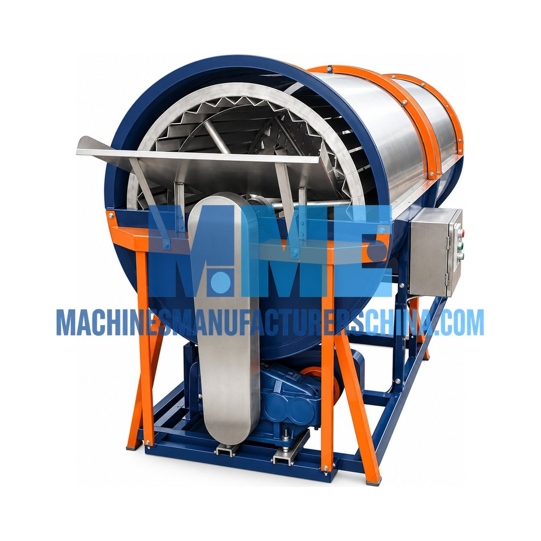 Food Roller Drum Washing Machine — Food Processing Machines