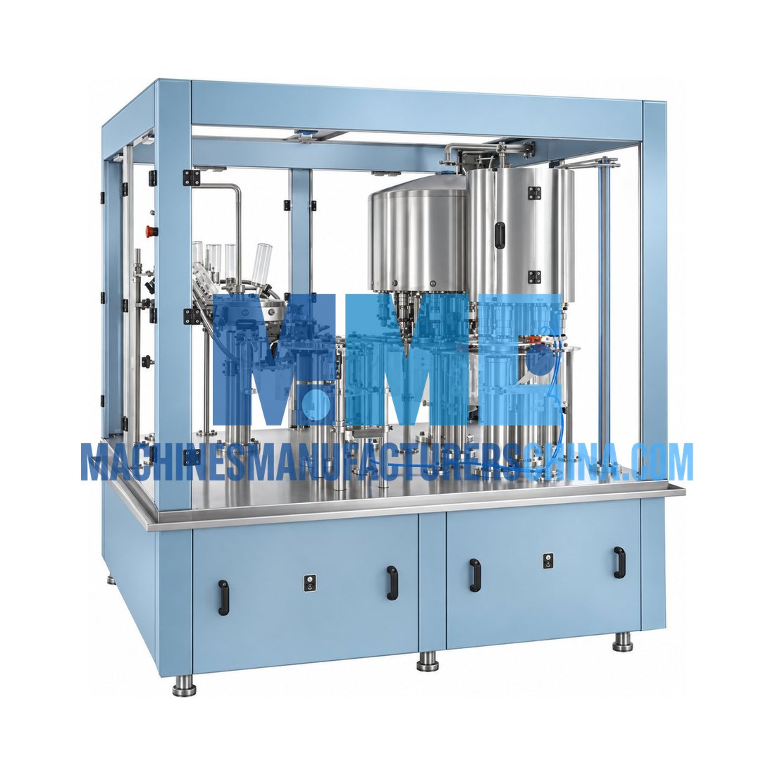Food Rotary Bottle Filler Capper Machine — Food Processing Machines