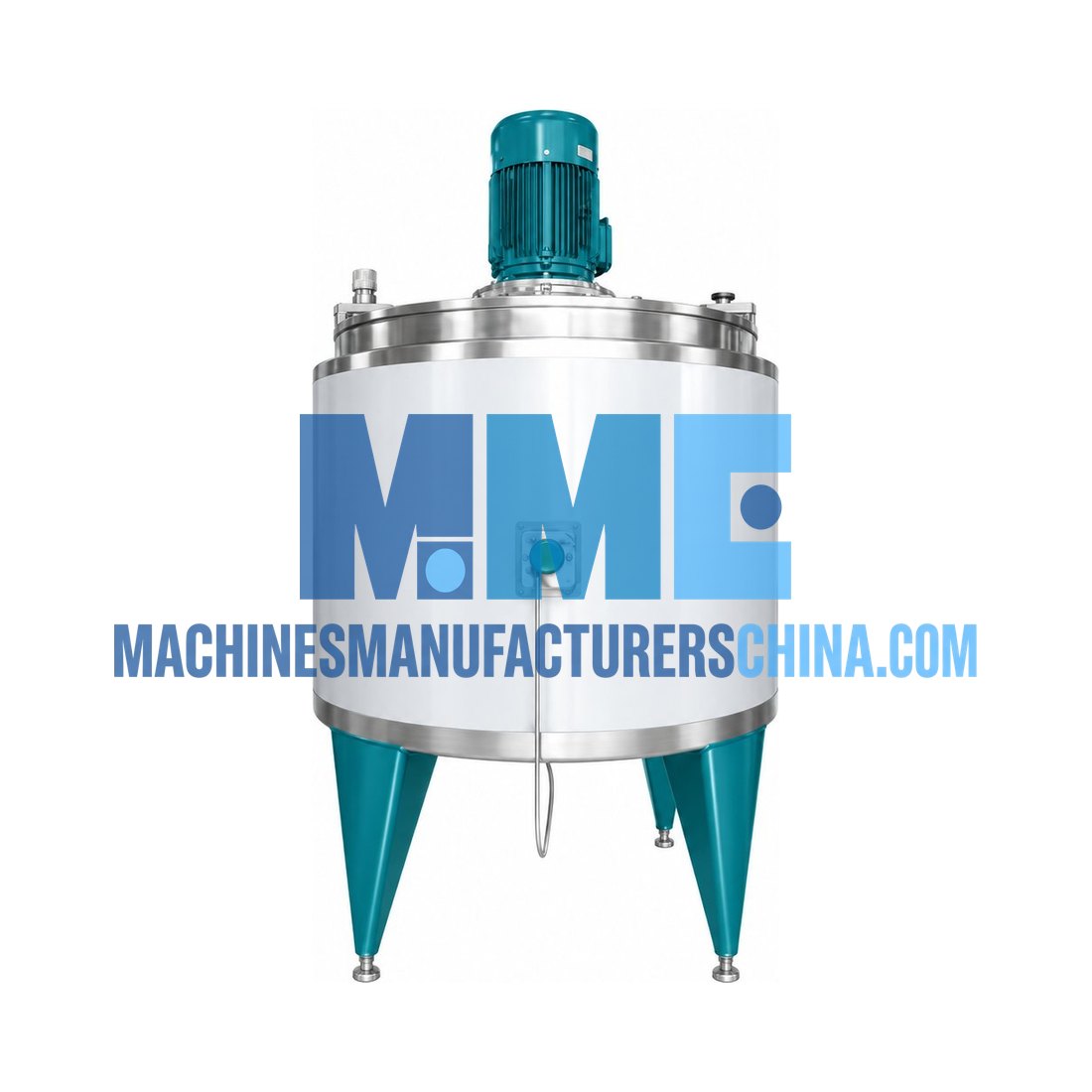 Food Round High Speed Emulsification Tank — Food Processing Machines