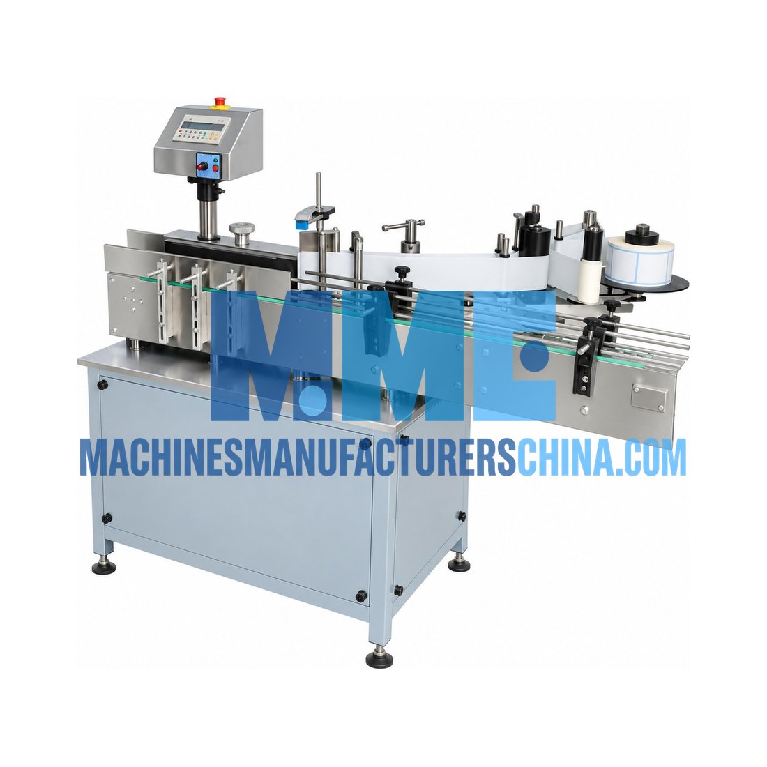 Food Round Sanitizer Bottle Labeling Machine — Food Processing Machines