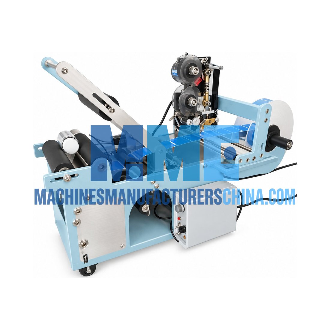 Food Semi Automatic Sticker Labeling Machine – Model 2 — Food Processing Machines