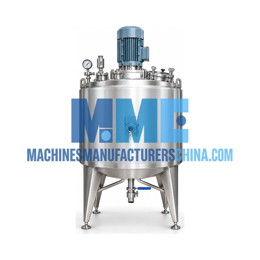 Food Square High Speed Emulsification Tank — Food Processing Machines