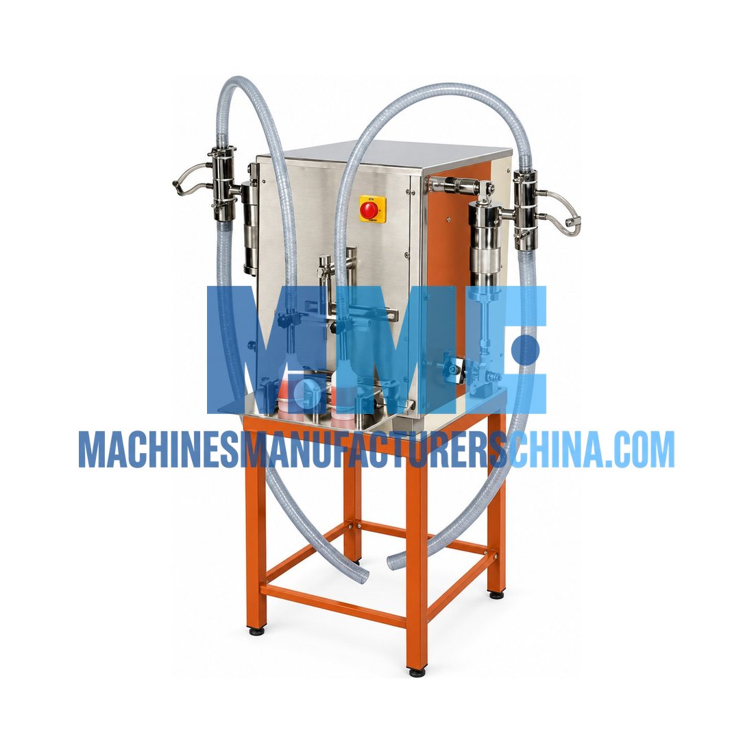 Food Stainless Steel Semi- Automatic Liquid Filling Machines — Food Processing Machines