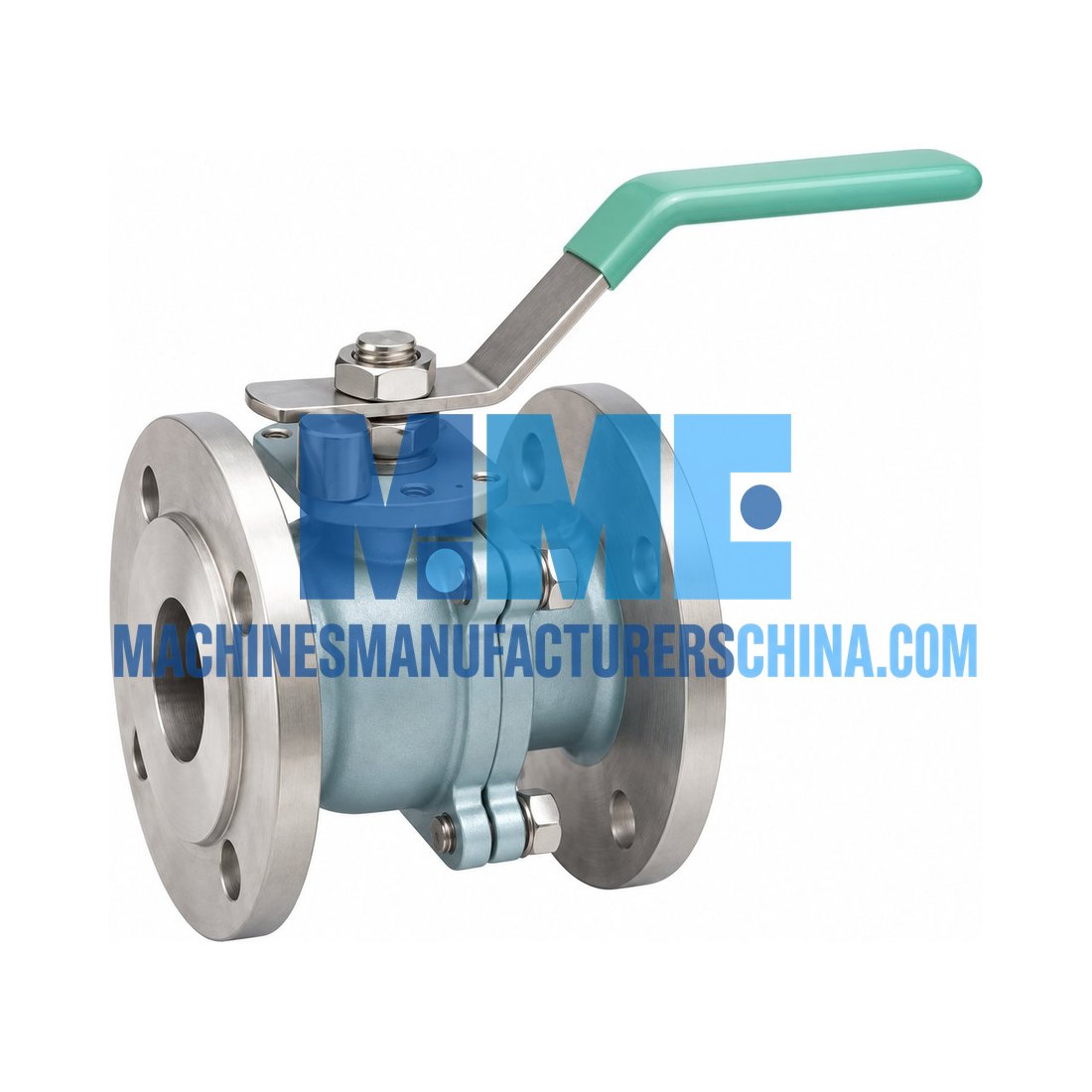 Food There-Way Ball Valve with Threaded Connection — Food Processing Machines