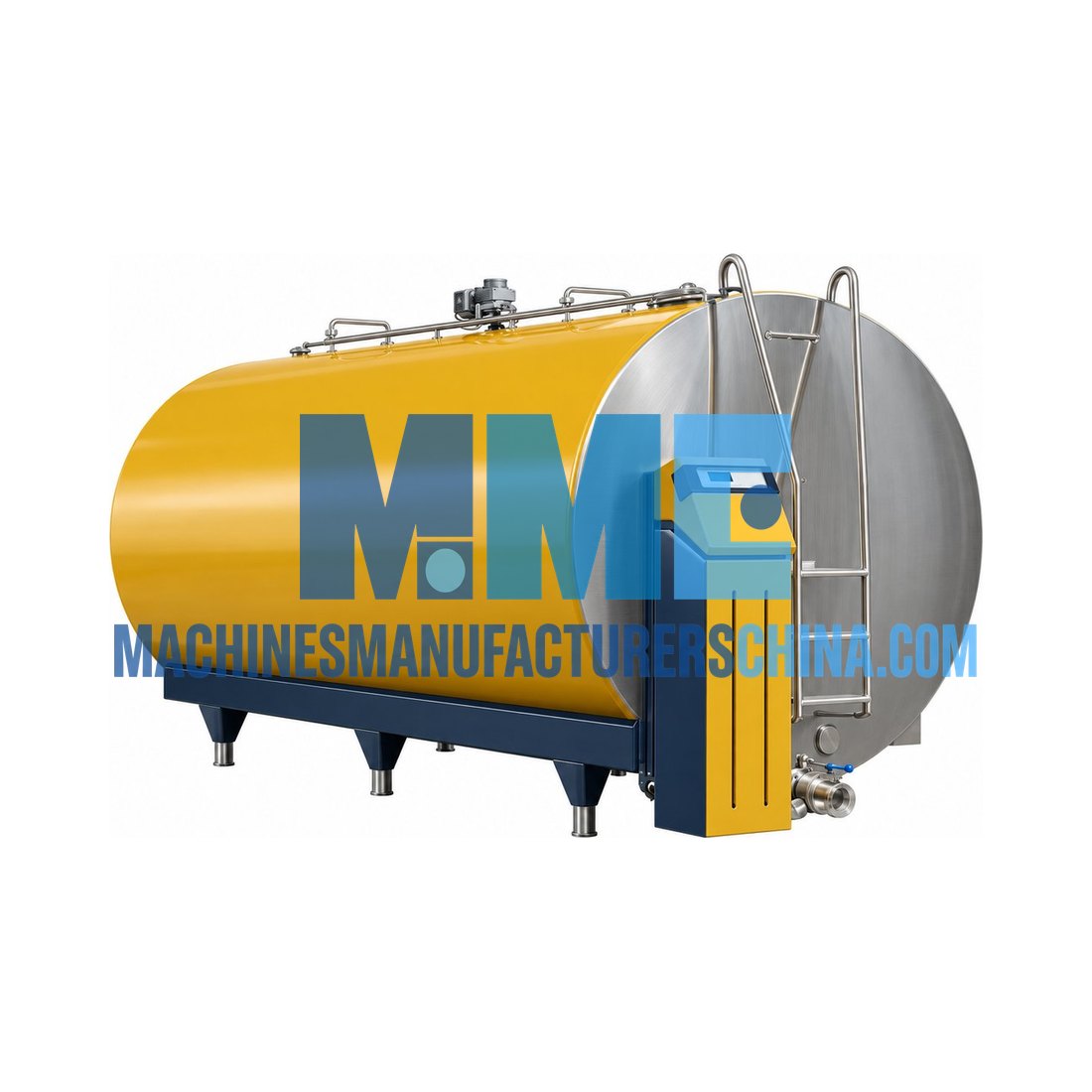 Food Vertical Cooling Milk Storage Tank — Food Processing Machines