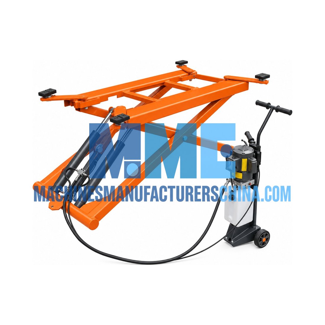 Garage Portable Scissor Lift — Garage Equipment