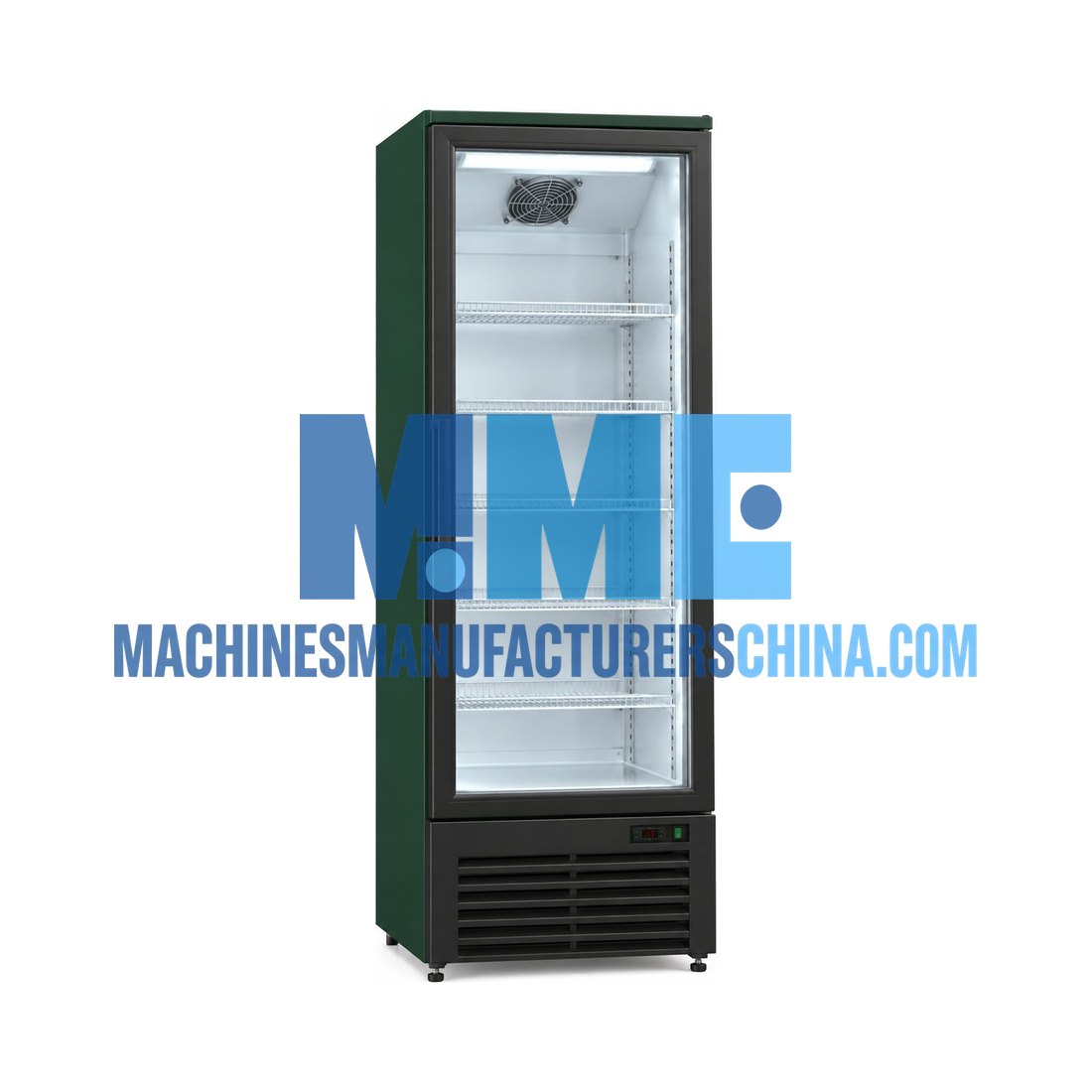 Glass Door Upright Freezer Drinks Display Fridge — Cold Storage Equipment