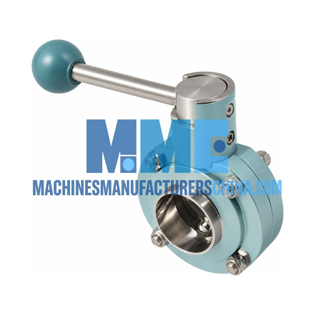 Food Handle Welded Butterfly Valve — Food Processing Machines