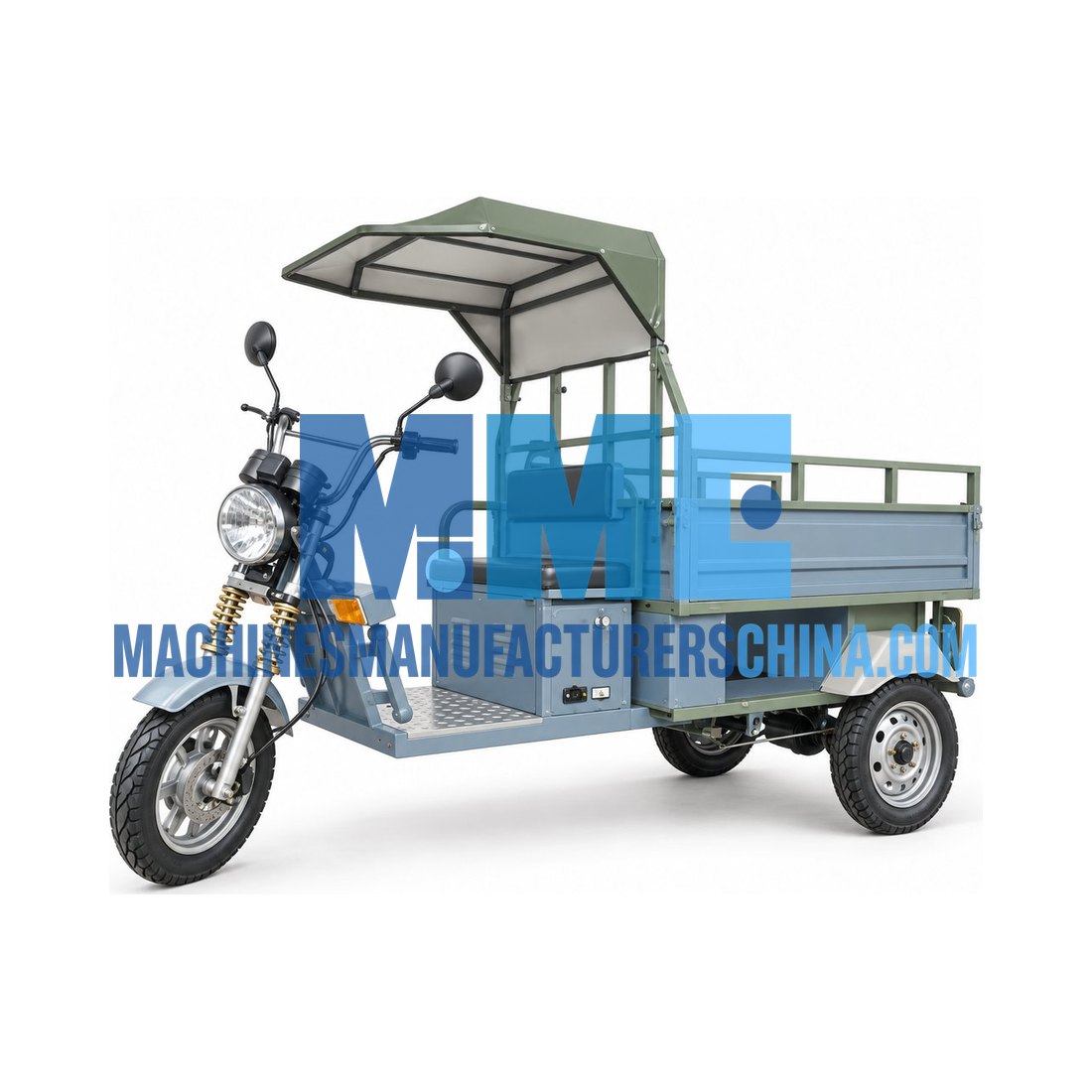 High Capacity Battery Cargo Vehicle — Electric Three-Wheelers