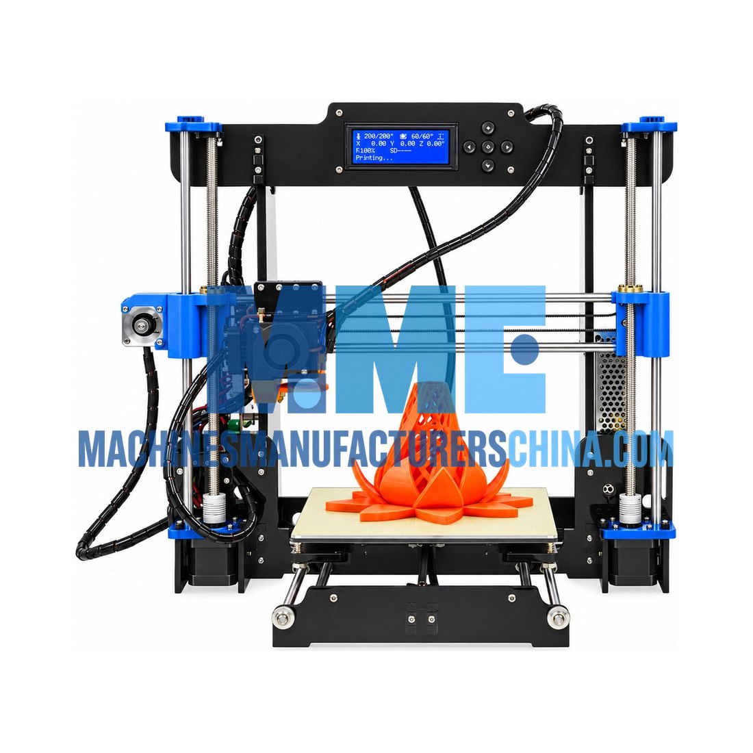 Hot Full Acrylic Quality High Precision Reprap Prusa i3 LCD DIY 3d Printer Kit — 3D Printers